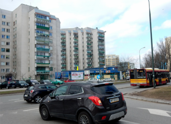 Billboard Grenadierów 11, Warszawa :: 12m - nieoświetlony ...