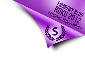 Blog Znajdzreklame.pl nagrodzony w konkursie &#8222;Blog Roku 2012&#8221;