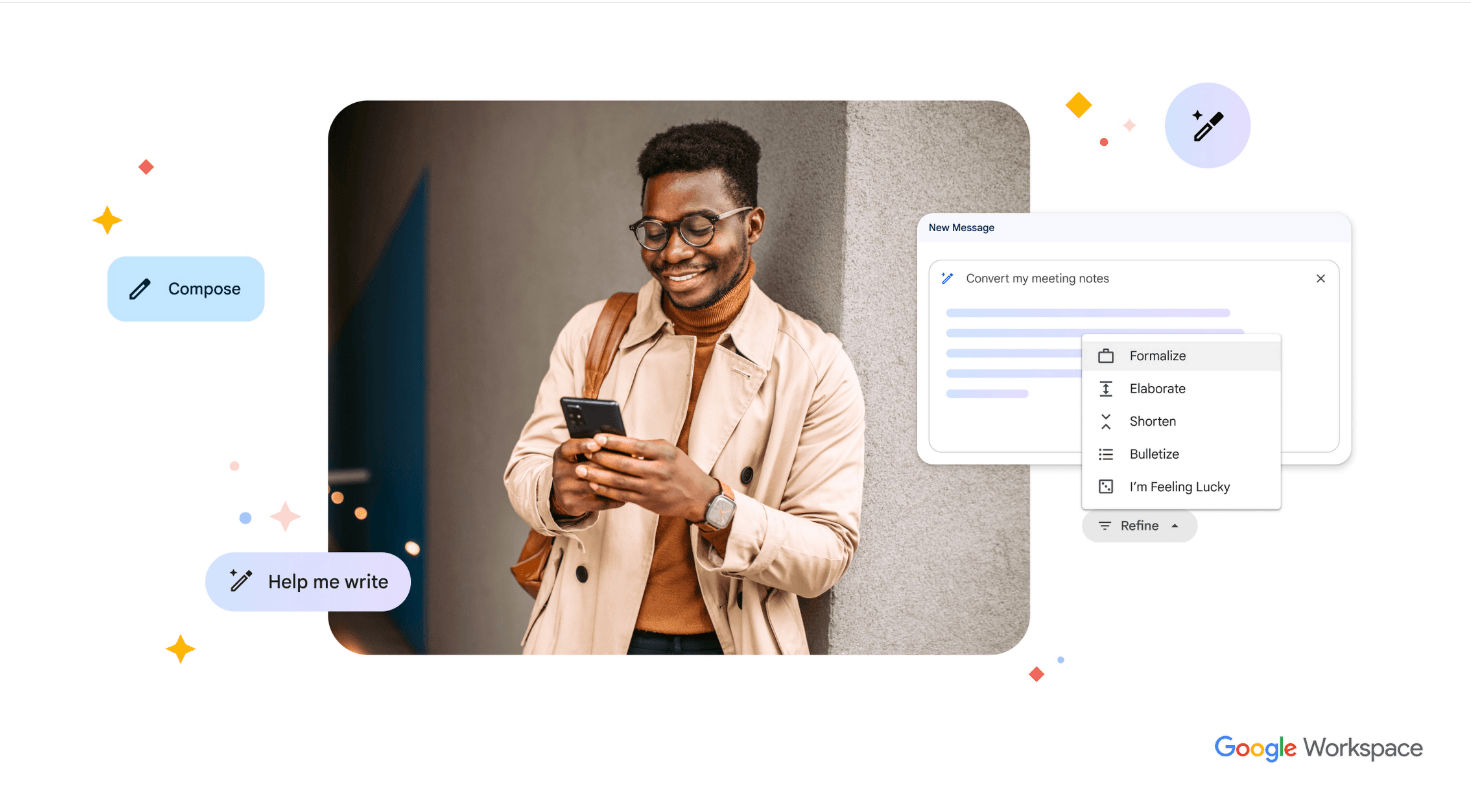 SI w narzędziach biurowych &#8211; Google Workspace vs Copilot w Microsoft 365