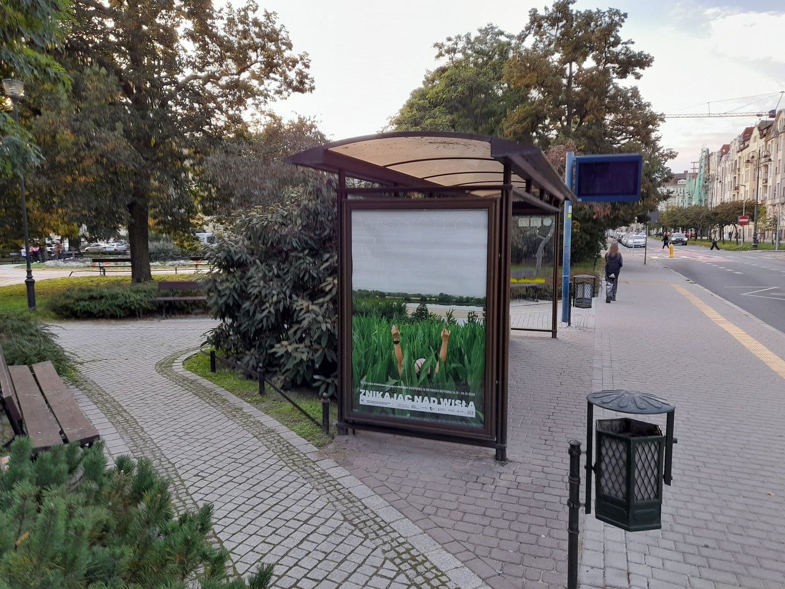  Citylight - wiata przystankowa, Bydgoszcz Mickiewicza