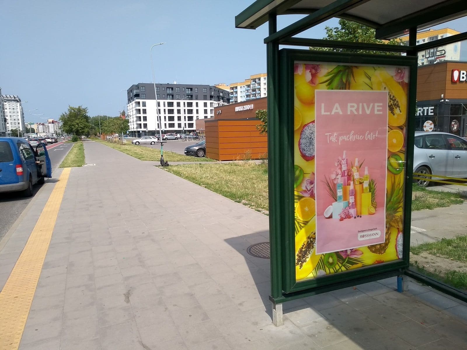  Citylight - wiata przystankowa, Gdańsk al. Jana Pawła II