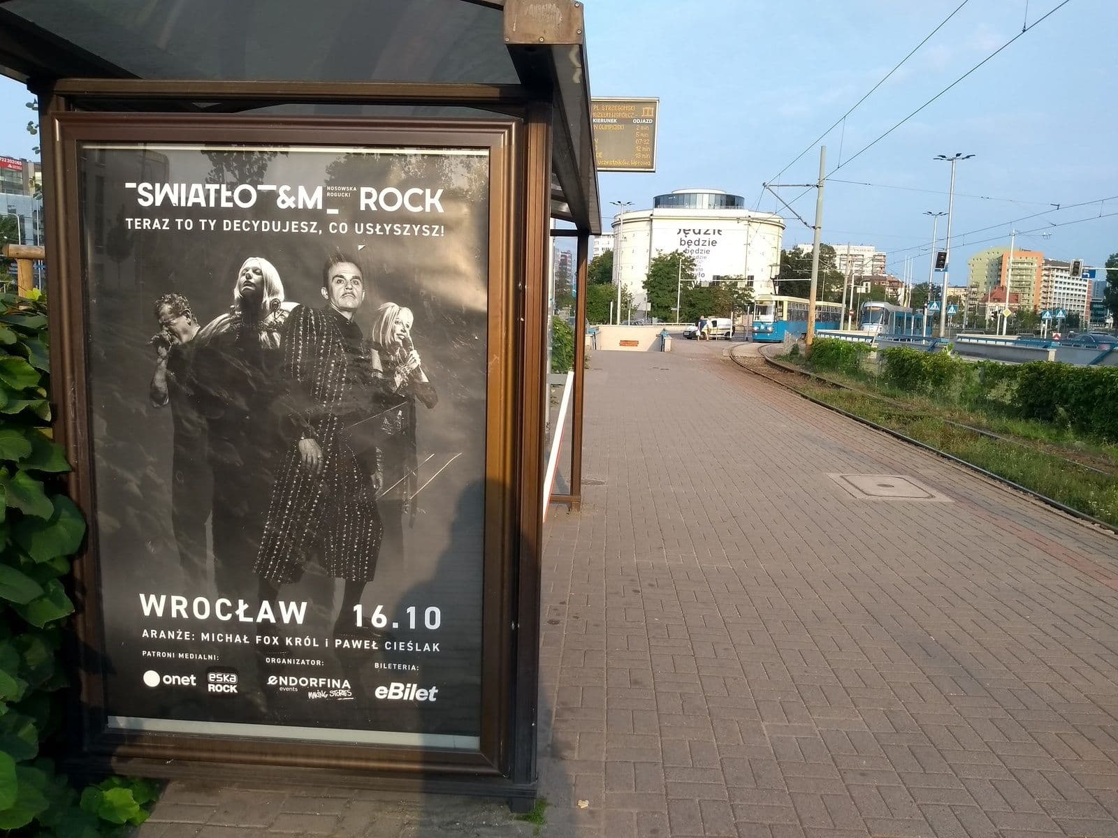  Citylight - wiata przystankowa, Wrocław Legnicka - Poznańska