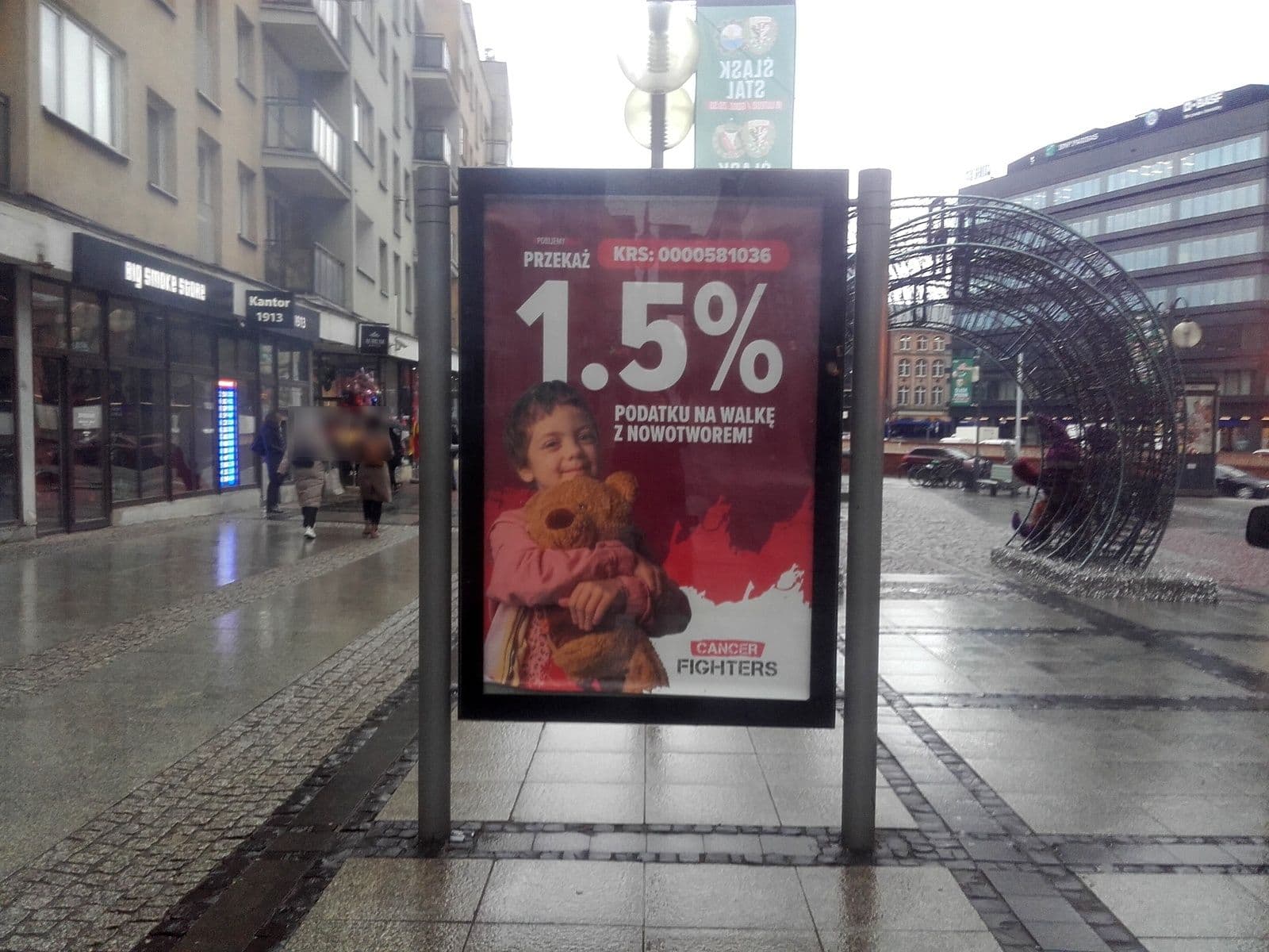  Citylight wolnostojący, Wrocław Oławska - Biskupia