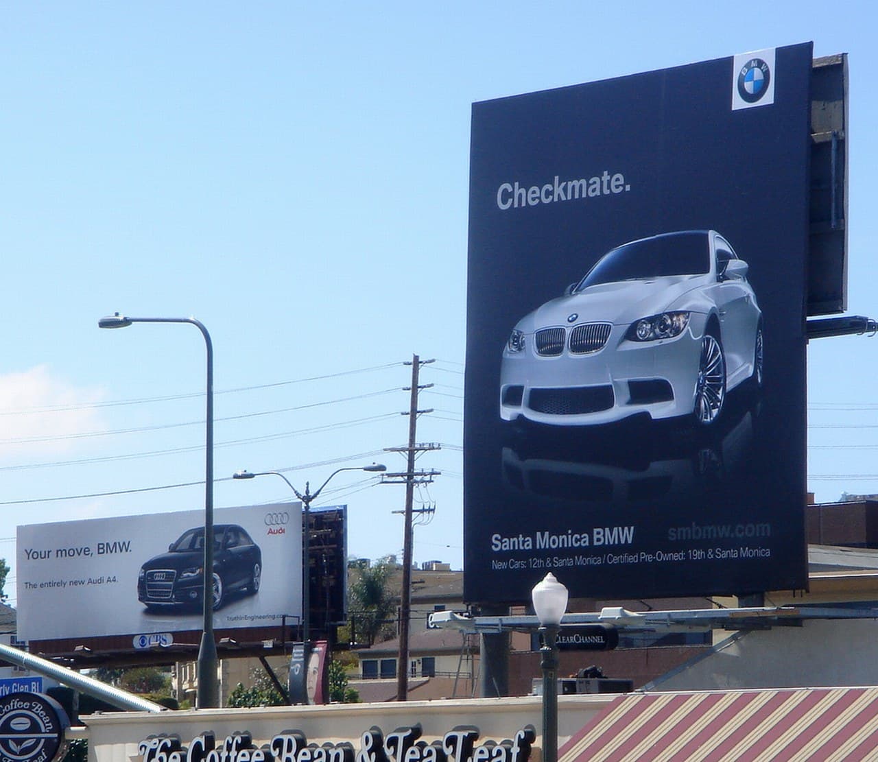Wielka wojna billboardowa &#8211; Audi vs. BMW