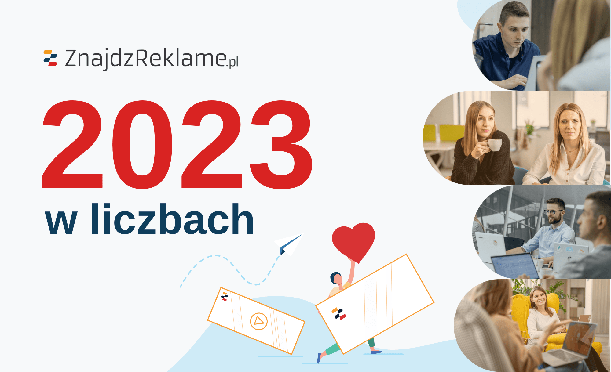 ZnajdźReklamę.pl w liczbach: Podsumowanie 2023