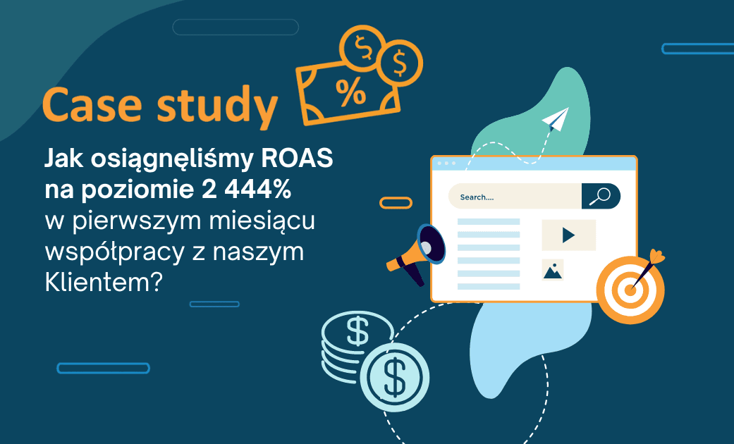 Jak osiągnęliśmy ROAS na poziomie 2 444% w pierwszym miesiącu współpracy z naszym klientem?