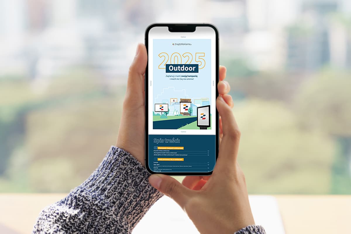 Pobierz ebook Outdoor 2025 i zaplanuj z nami kampanię reklamową