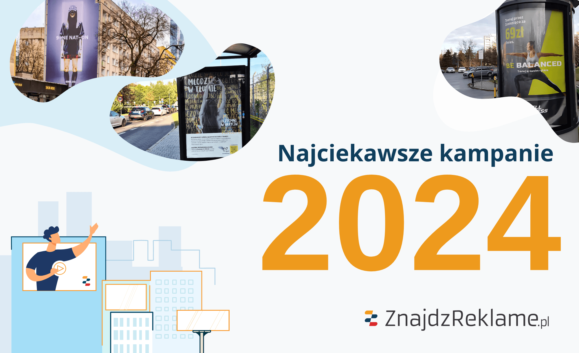 12 najciekawszych kampanii outdoorowych 2024 od ZnajdźReklamę.pl