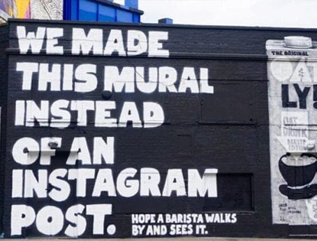 Mural reklamowy