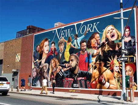 Mural reklamowy