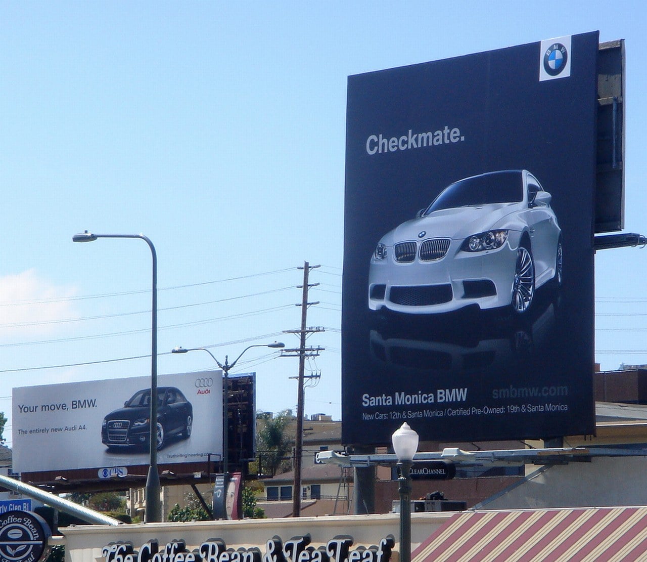Wielka wojna billboardowa - Audi vs. BMW
