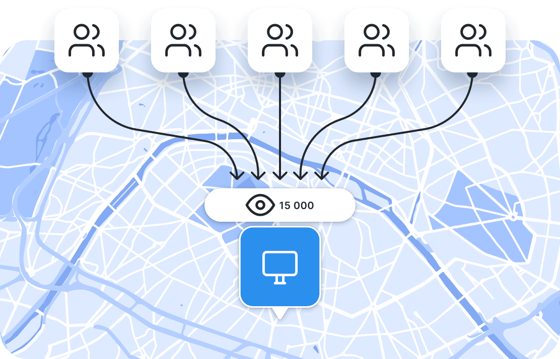 Pomiar widowni reklamy OOH