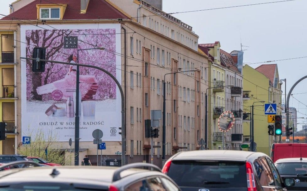 Reklama wielkoformatowa, Bydgoszcz Jagiellońska Reklama wielkoformatowa, Bydgoszcz Jagiellońska