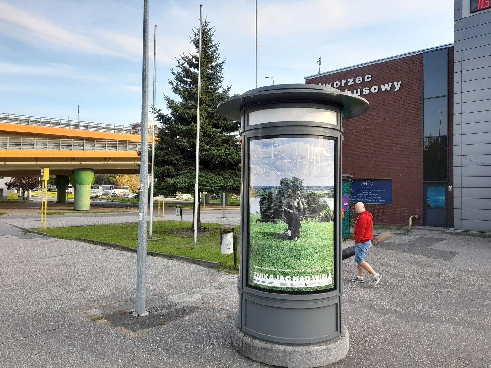 Citylight słup, Bydgoszcz Jagiellońska - Dworzec Autobusowy Citylight słup, Bydgoszcz Jagiellońska - Dworzec Autobusowy
