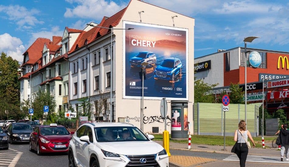 Reklama wielkoformatowa, Bydgoszcz Jagiellońska - Focus Mall Reklama wielkoformatowa, Bydgoszcz Jagiellońska - Focus Mall