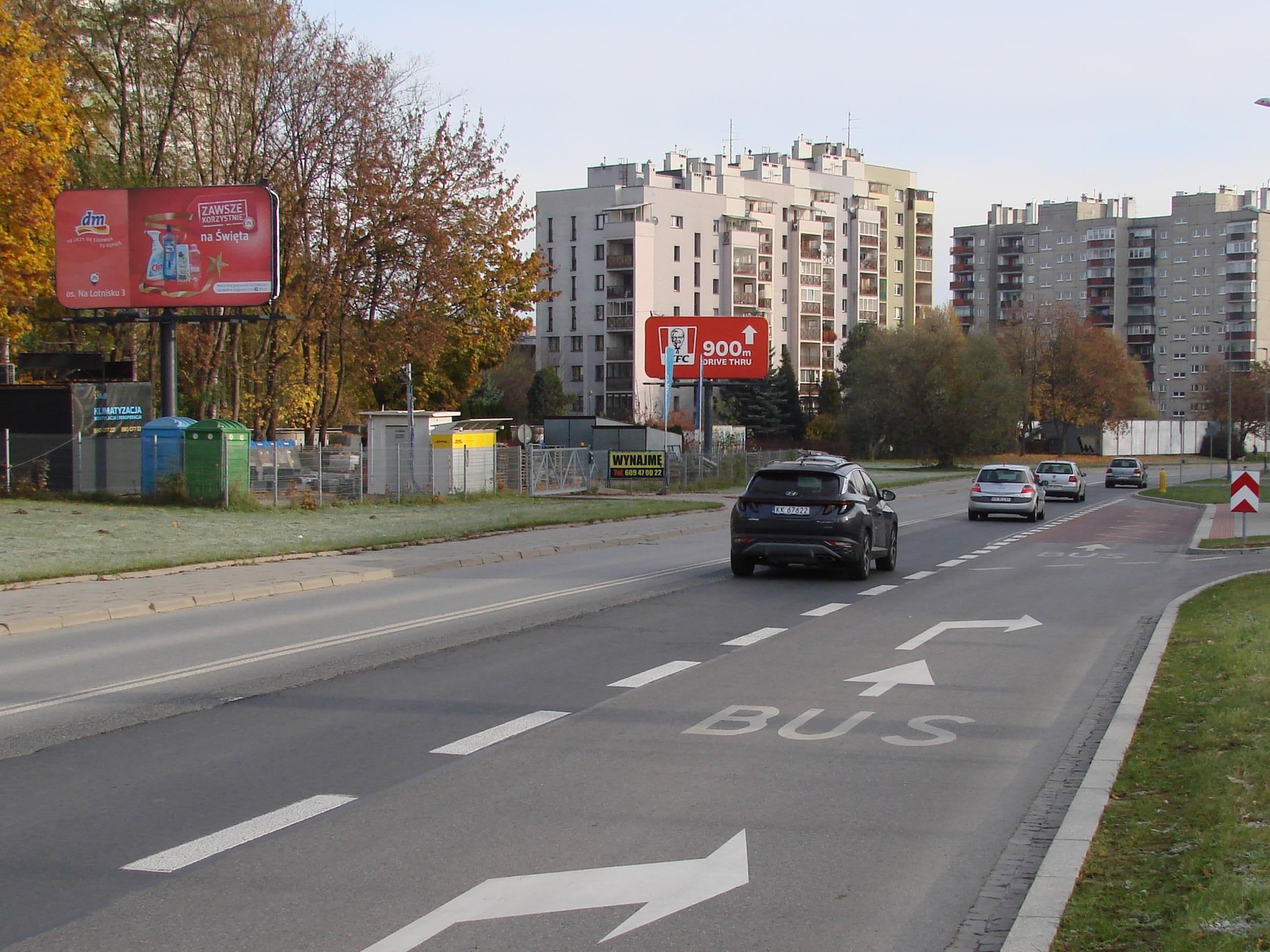 Billboard EURO12, Kraków Okulickiego Billboard EURO12, Kraków Okulickiego
