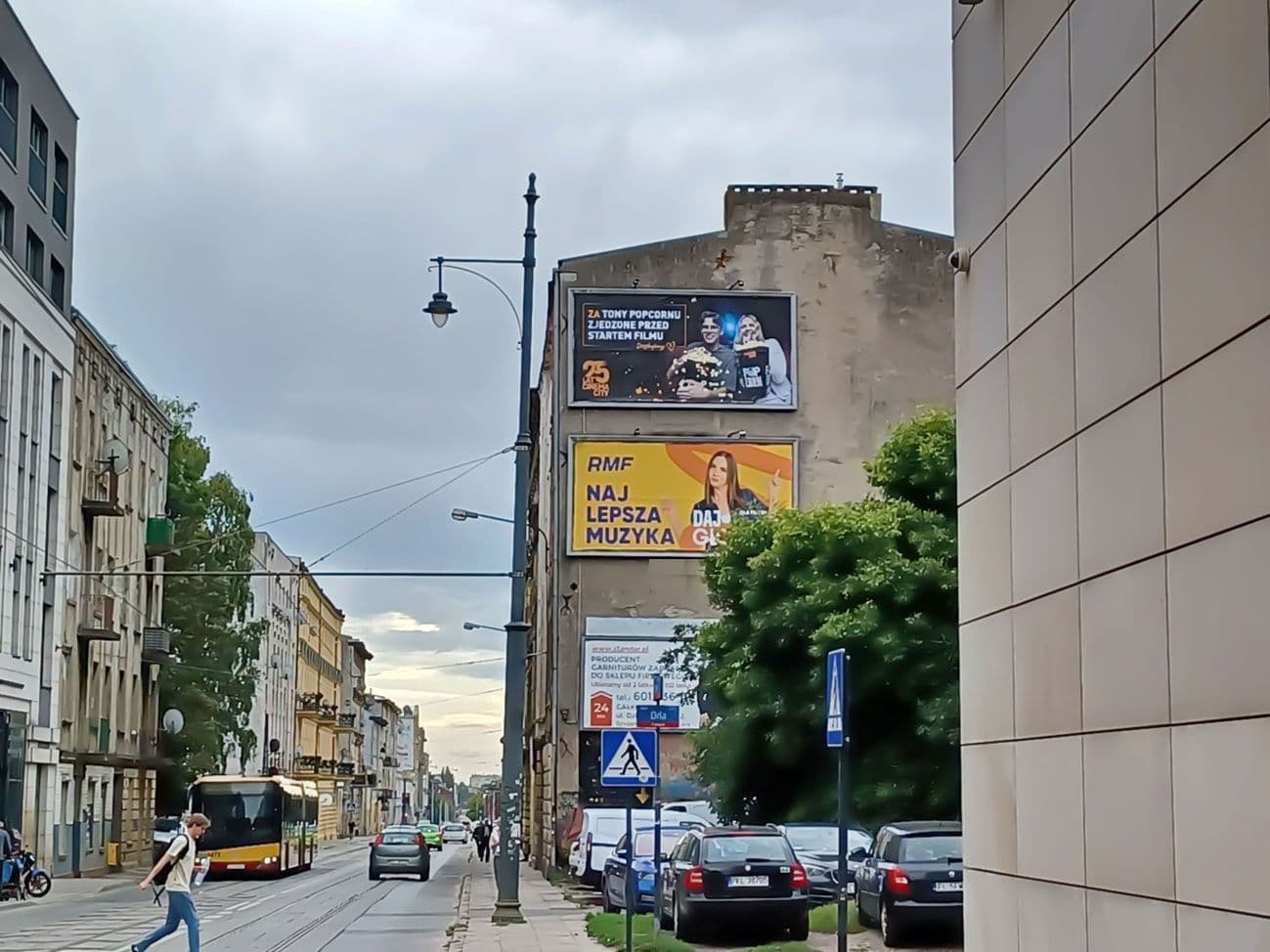 Billboard EURO12, Łódź Kilińskiego Billboard EURO12, Łódź Kilińskiego