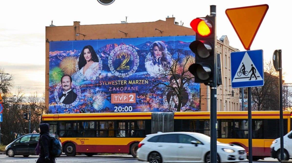 Reklama wielkoformatowa, Łódź Legionów - Zielona Reklama wielkoformatowa, Łódź Legionów - Zielona