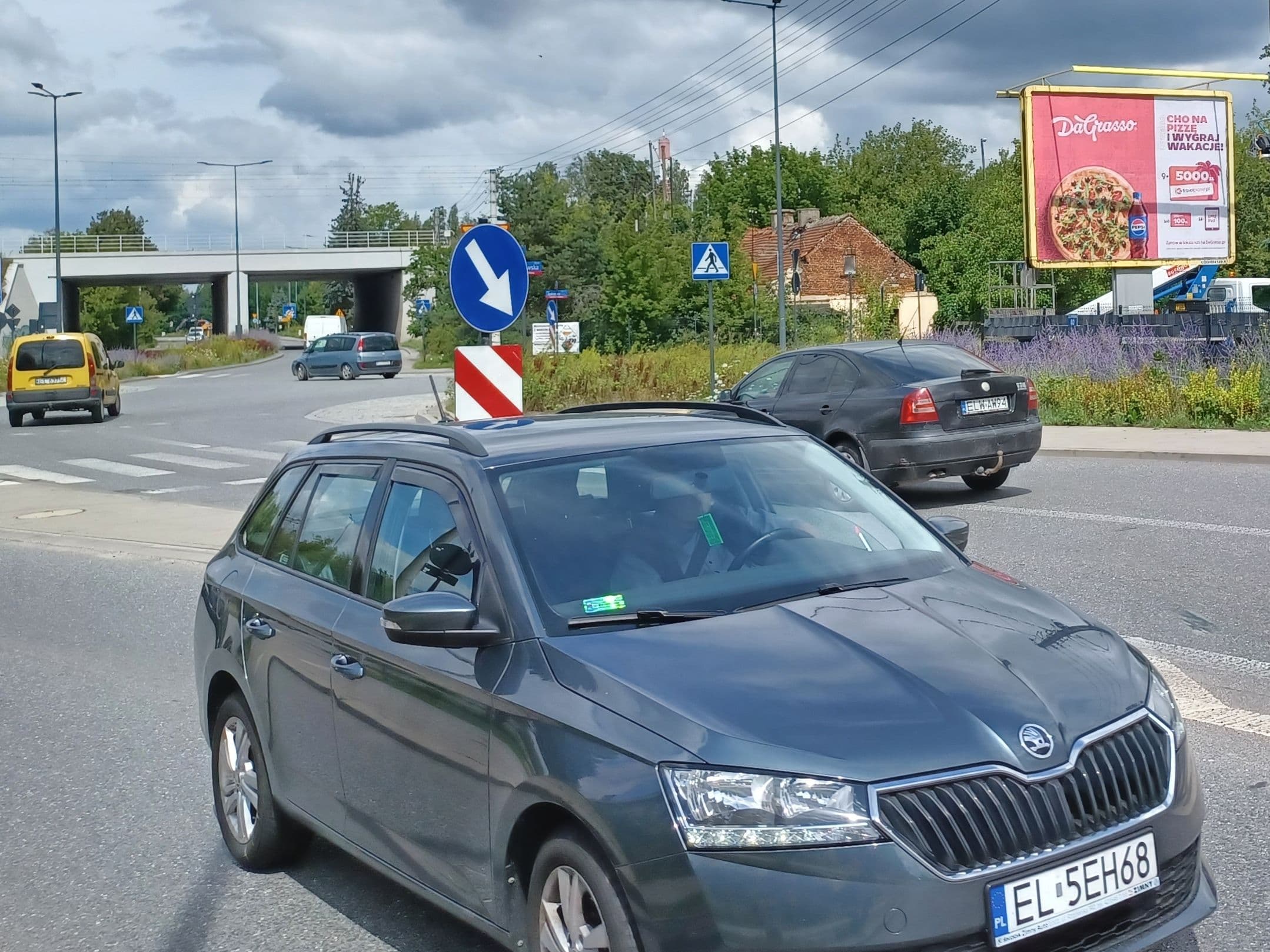 Billboard EURO18, Łódź Tomaszowska Billboard EURO18, Łódź Tomaszowska