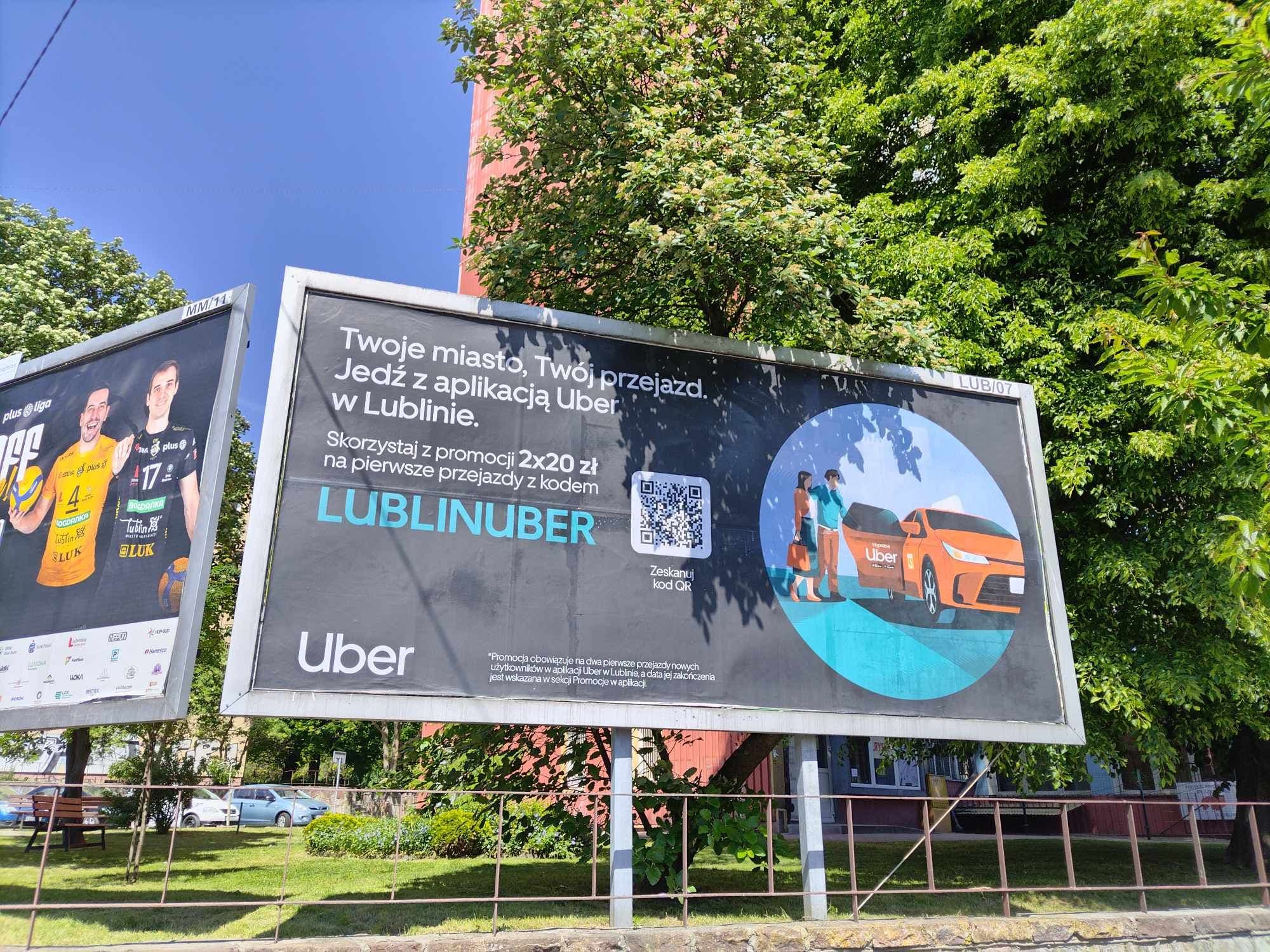 Billboard EURO18, Lublin Gliniana - Nadbystrzycka Billboard EURO18, Lublin Gliniana - Nadbystrzycka