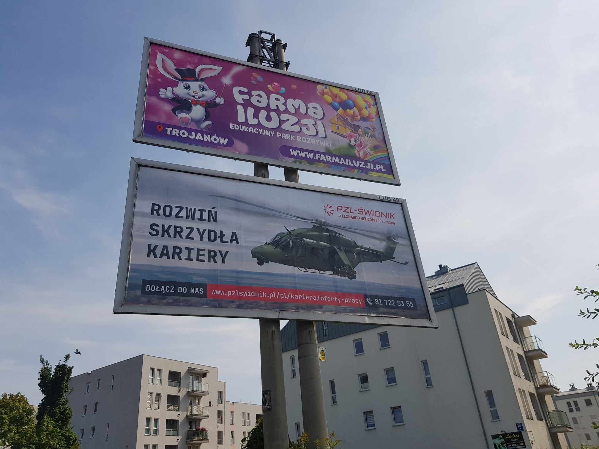 Billboard EURO18, Lublin Jana Pawła II Billboard EURO18, Lublin Jana Pawła II