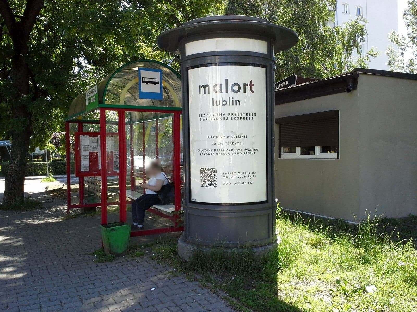 Citylight słup, Lublin Obywatelska - Sieroca Citylight słup, Lublin Obywatelska - Sieroca