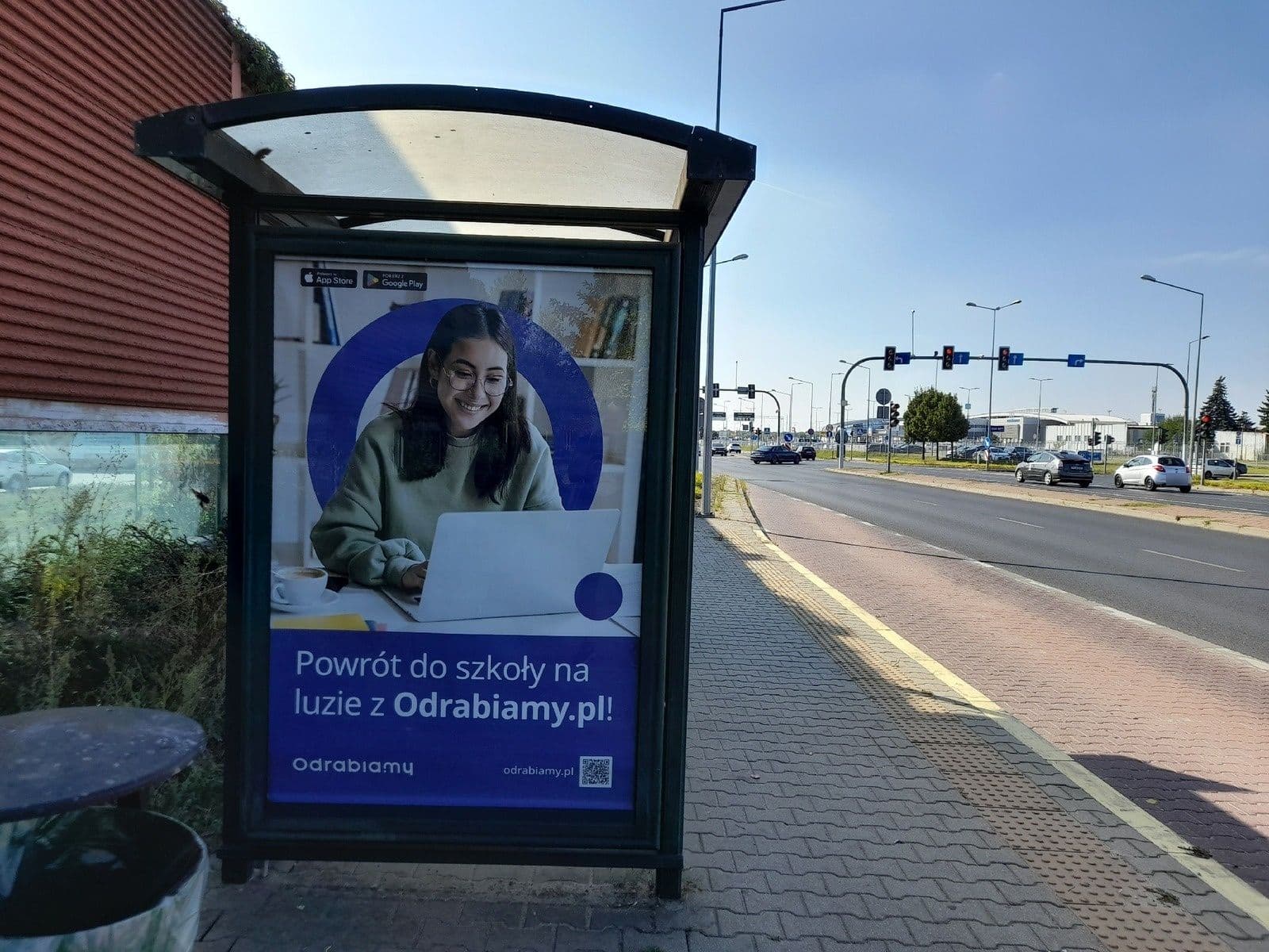 Citylight - wiata przystankowa, Poznań Bukowska - Złotowska Citylight - wiata przystankowa, Poznań Bukowska - Złotowska