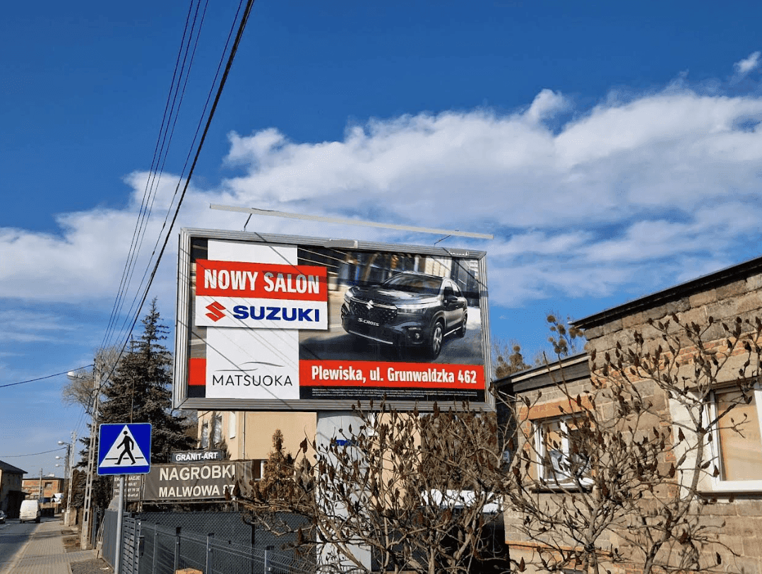 Billboard EURO18, Poznań Malwowa Billboard EURO18, Poznań Malwowa