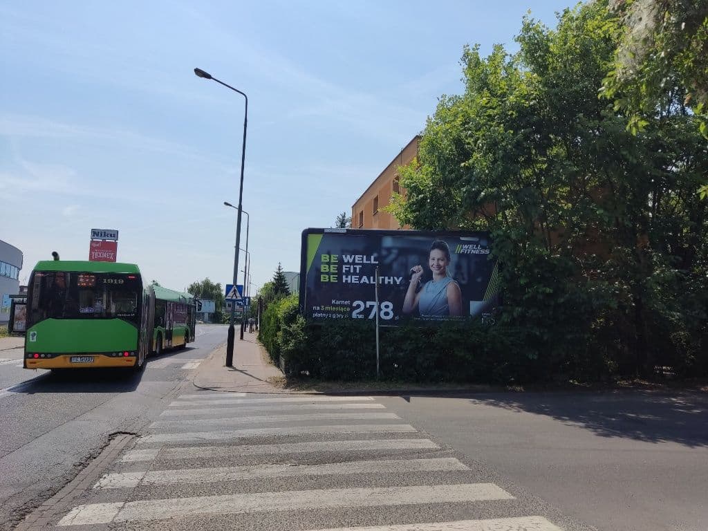 Billboard EURO12, Poznań Piątkowska Billboard EURO12, Poznań Piątkowska
