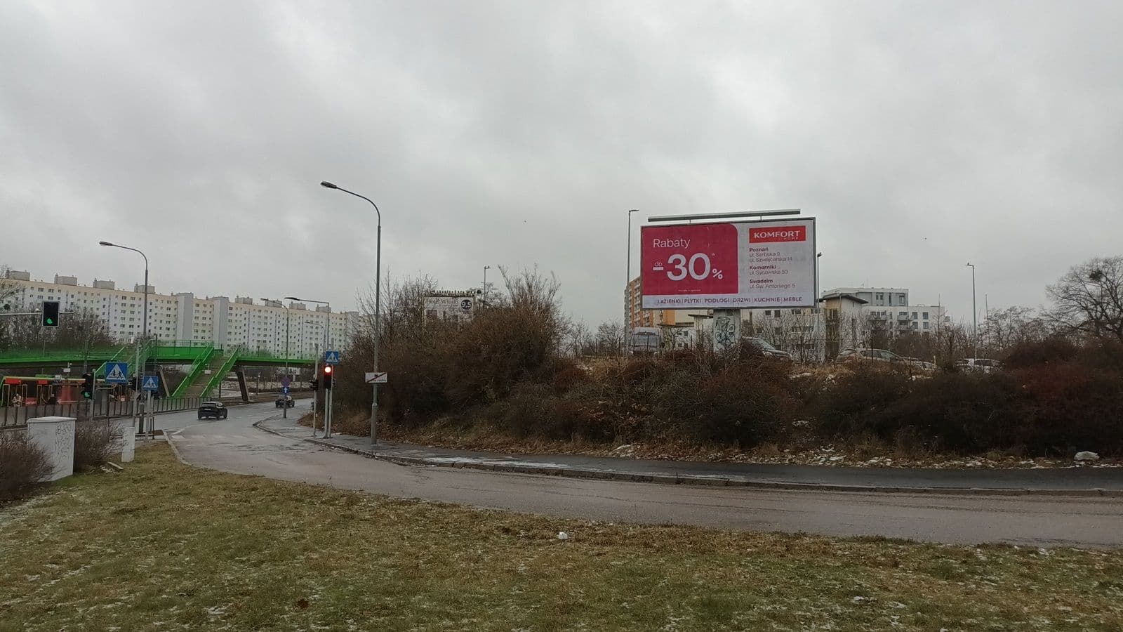 Billboard EURO18, Poznań Żegrze - Rzeczańska Billboard EURO18, Poznań Żegrze - Rzeczańska