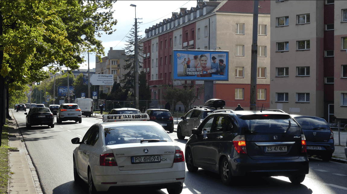 Billboard EURO18, Szczecin al. Piastów Billboard EURO18, Szczecin al. Piastów