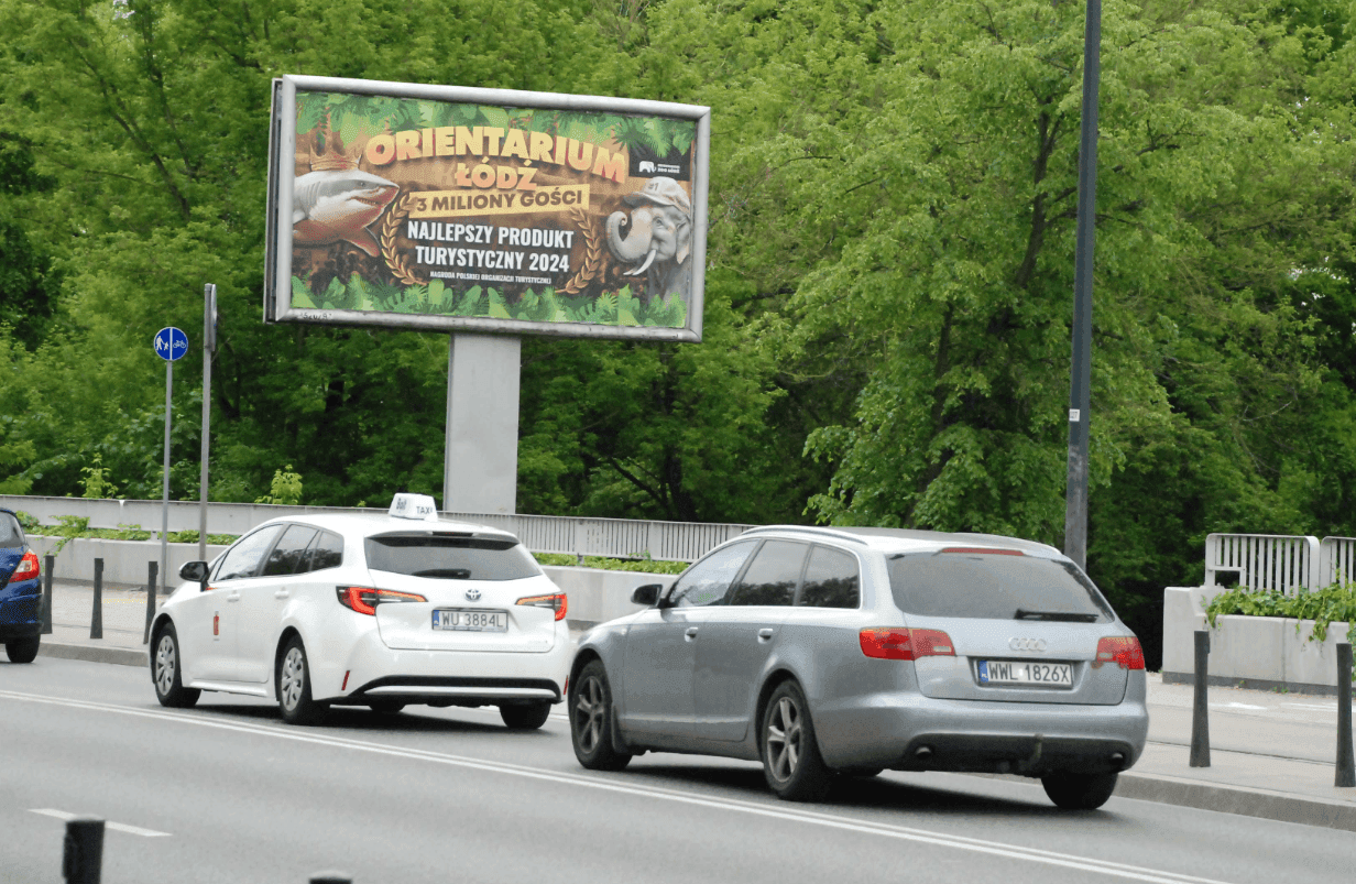 Billboard EURO18, Warszawa Wybrzeże Helskie Billboard EURO18, Warszawa Wybrzeże Helskie