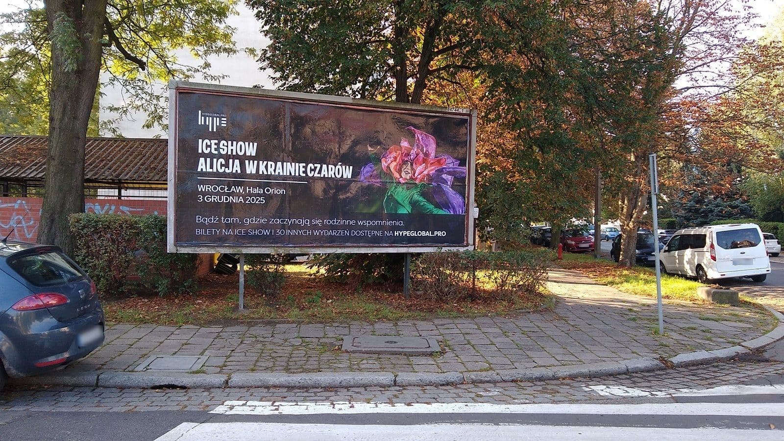 Billboard EURO12, Wrocław Gajowicka - Sokola Billboard EURO12, Wrocław Gajowicka - Sokola