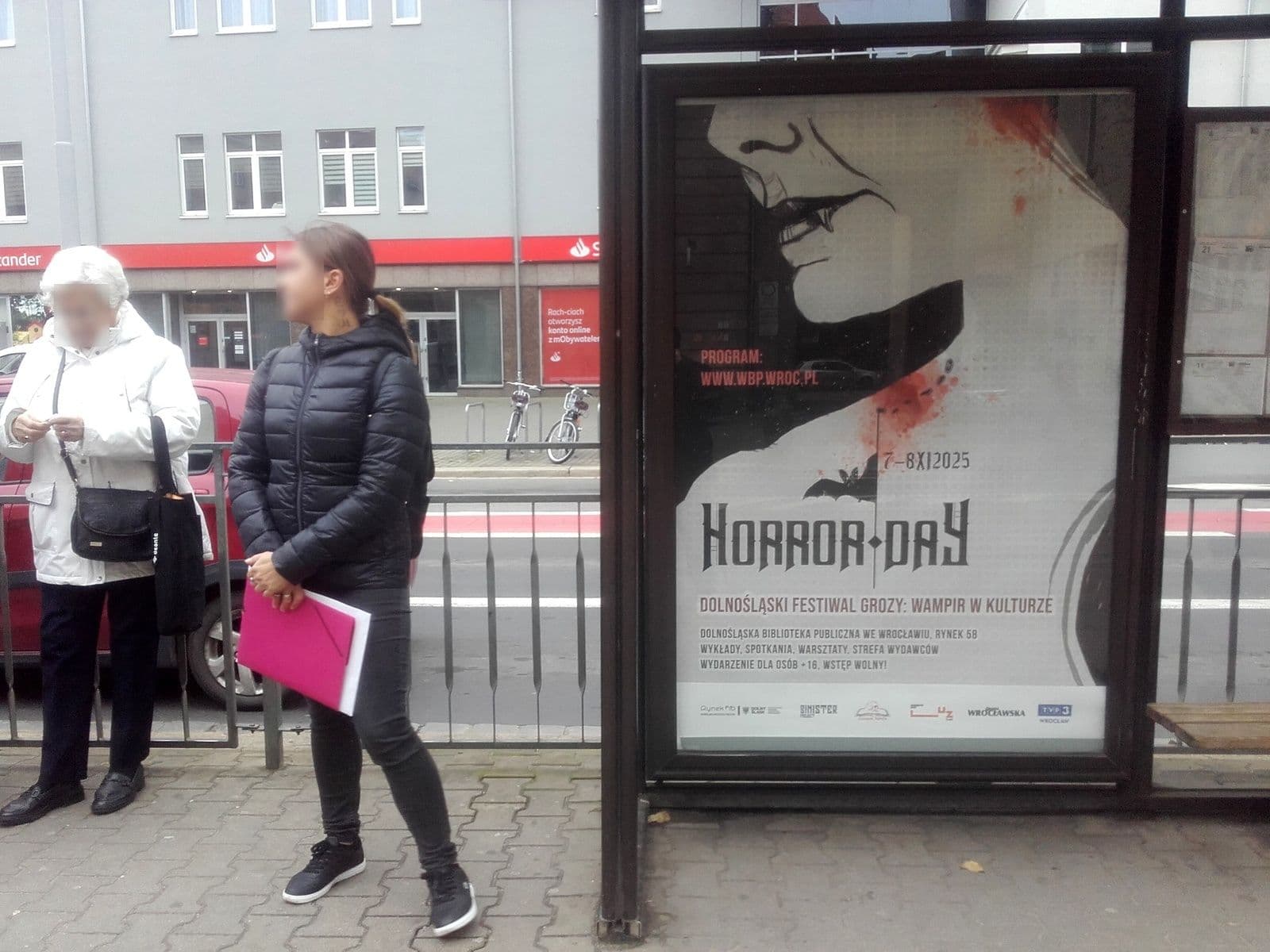 Citylight - wiata przystankowa, Wrocław Piłsudskiego - Świdnicka Citylight - wiata przystankowa, Wrocław Piłsudskiego - Świdnicka