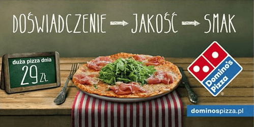 Marcowa kampania Domino's Pizza