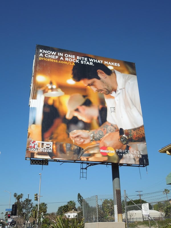 mastercard chef rockstar billboard