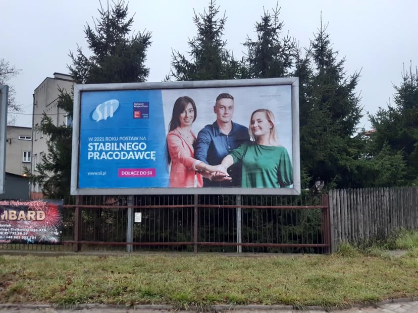 Kampania rekrutacyjna dla firmy SII
