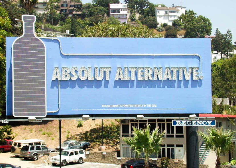 Billboard Absolut