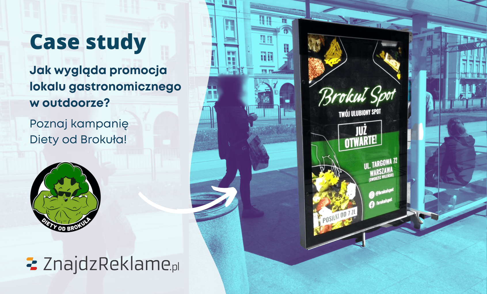 Jak wygląda promocja lokalu gastronomicznego? Poznaj kampanię dla Diety od Brokuła!