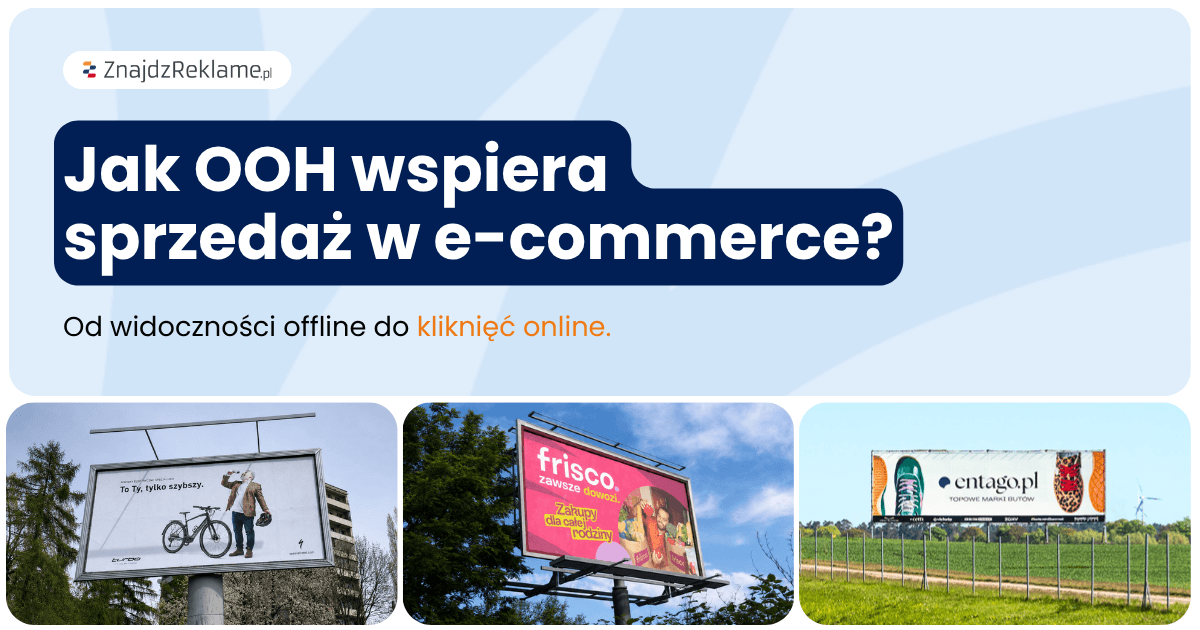 Jak reklama outdoorowa może wspierać sprzedaż w e-commerce?