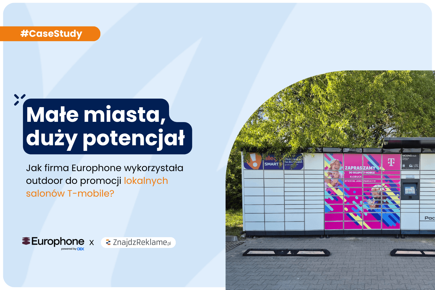 Małe miasta, duży potencjał. Jak firma Europhone wykorzystała outdoor do promocji lokalnych salonów T-mobile?