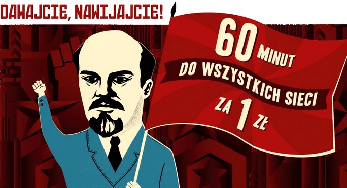 Kampania reklamowa Heyah z wizerunkiem Lenina wstrzymana