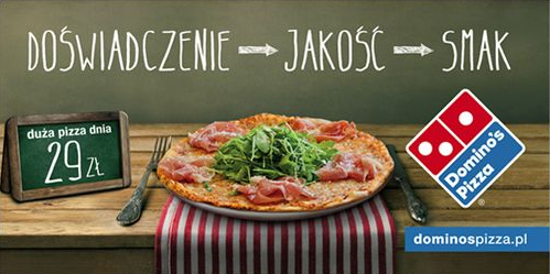 Marcowa kampania Domino’s Pizza