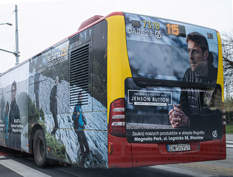 Reklama na autobusach i tramwajach