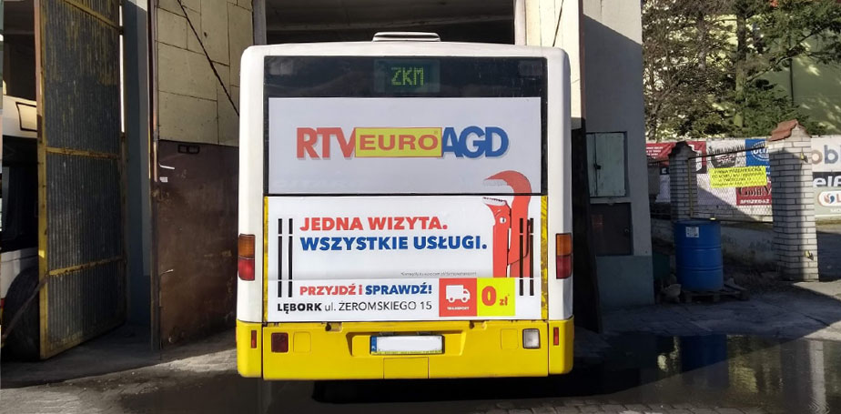 Reklama na autobusie