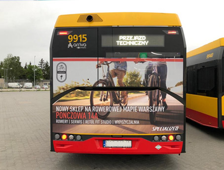 Reklama na autobusie