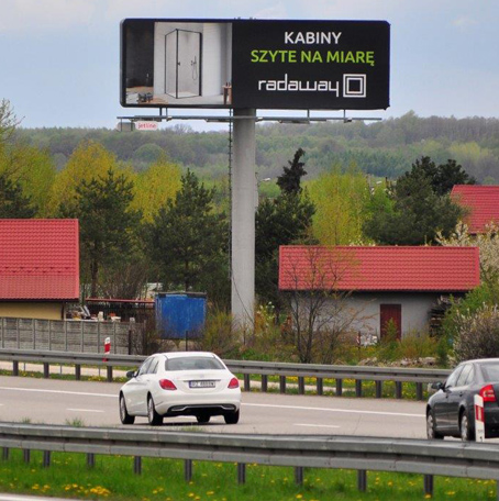 Tablica reklamowa - Billboard EURO18<br />6x3m<br />widok nocny